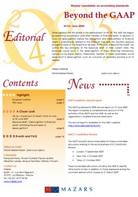 IFRS newsletter cover - english
